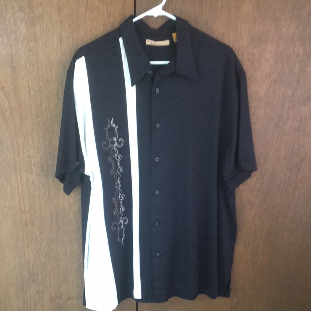 Havanera size XL black/white mens Shirt